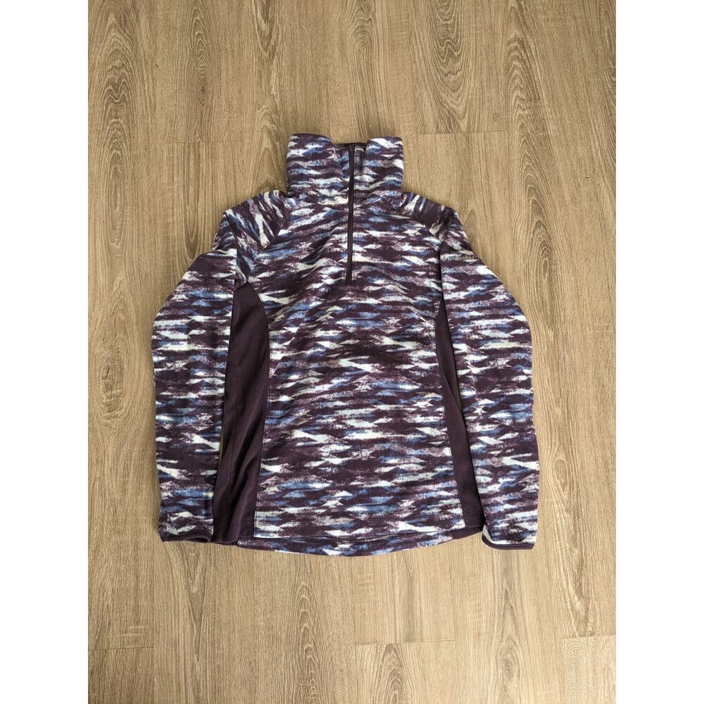 Women’s Columbia Glacial Print Pullover | Purple | Small